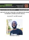 A Rapid Review of Key Policies and Programs Linked With Nutrition and Health in Ghana